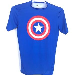 Captain America Under Armour compression shirt